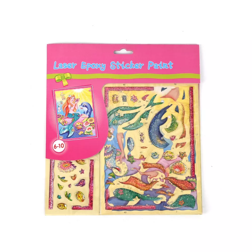 3D Holographic PVC Sticker