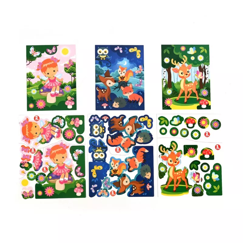 Colorful Scene Sticker