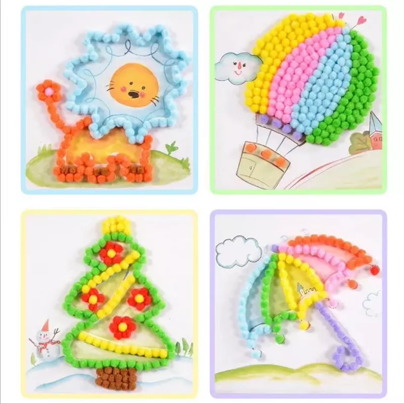 DIY Flock Art Toy
