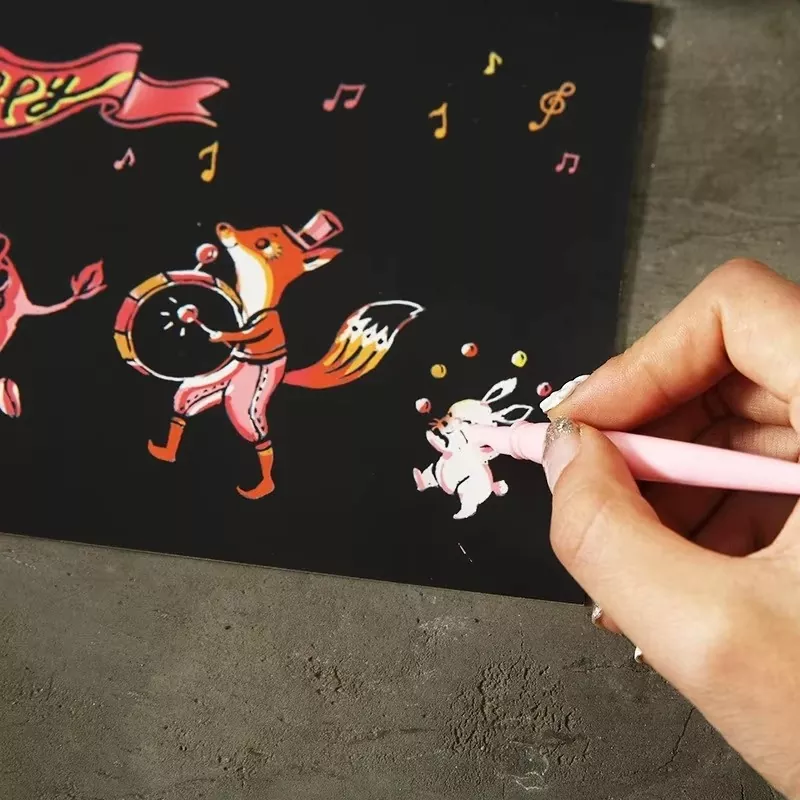 DIY Scratch Art